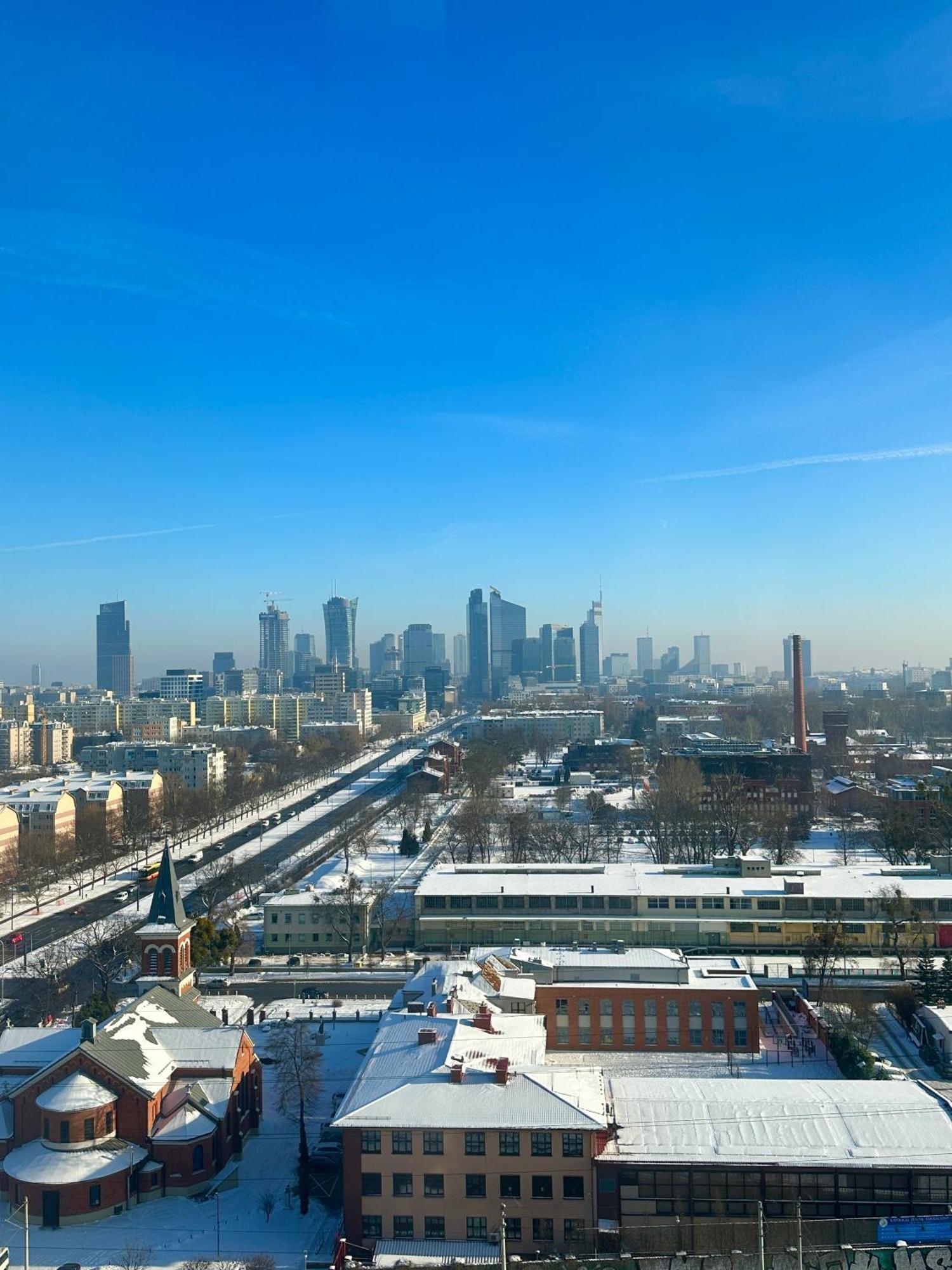 Sky Tower Apartments Warsaw Exterior photo
